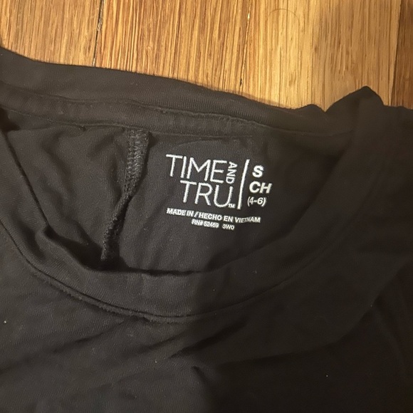 Time and Tru Classic Black Dress - Picture 2 of 3